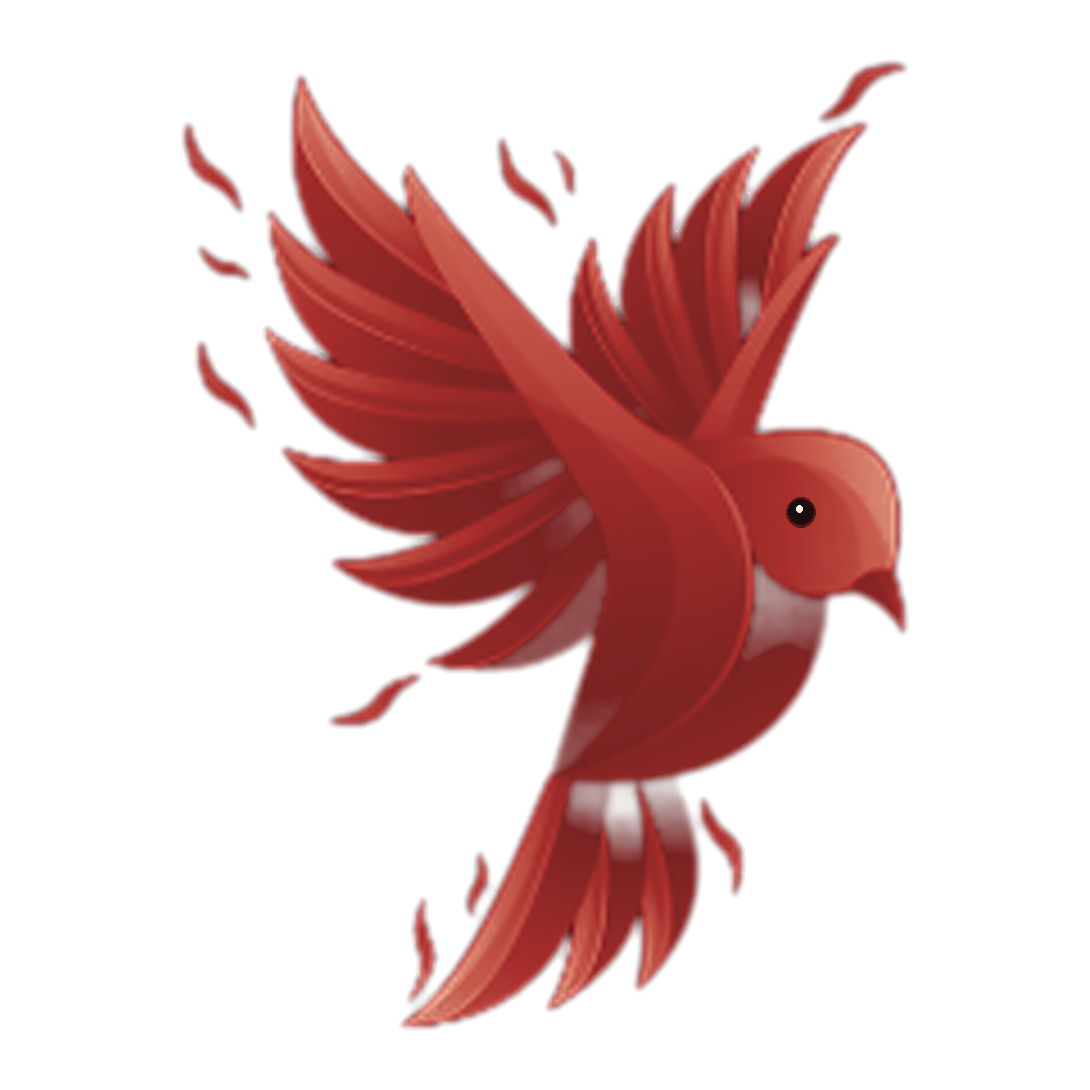 Wren, the Wren and Page mascot, in flight